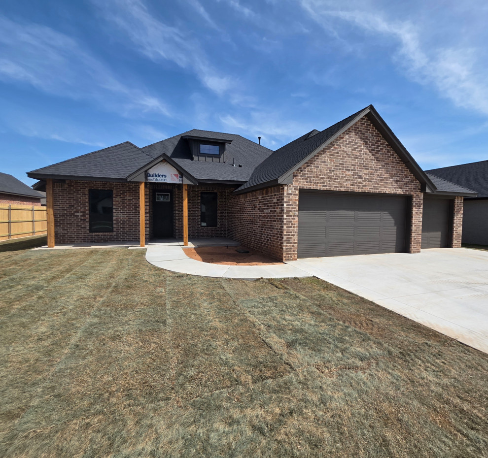 Jack & Jill open concept split floor plan