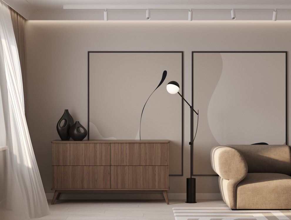 Кухня-гостиная из проекта в г.Петропавловск-Камчатский