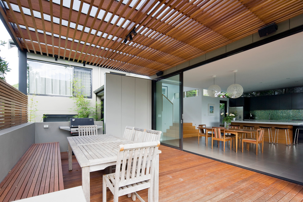 This is an example of a contemporary home design in Sydney.