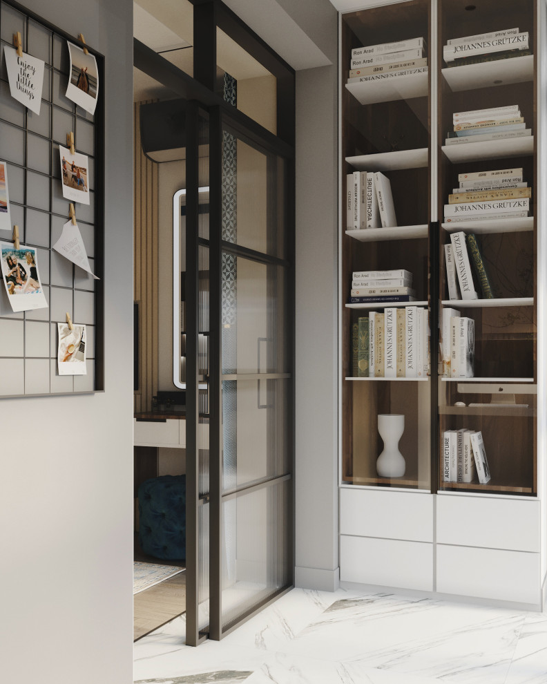 Квартира в ЖК Резиденции Архитекторов для молодой пары с двумя котами, 63 кв.м.