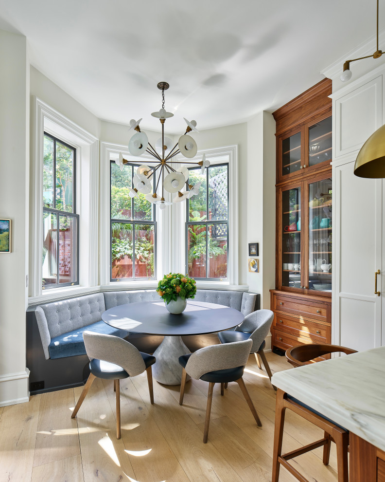 Delancey - Breakfast Nook - Transitional - Kitchen - Philadelphia - by ...