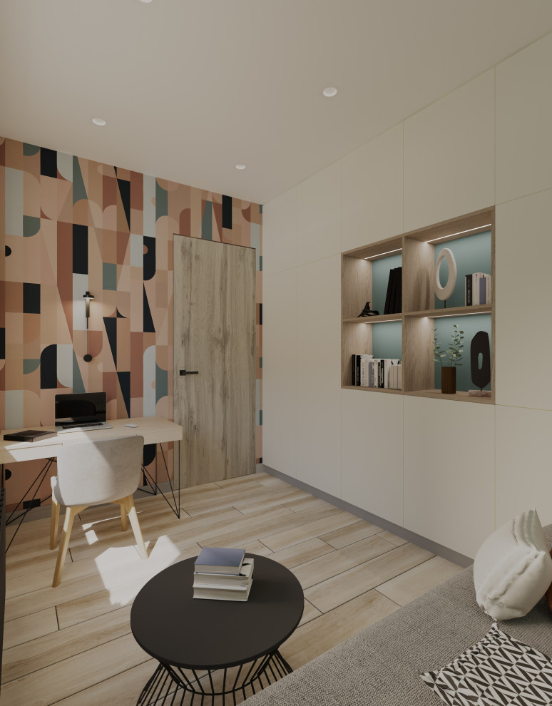 Загородный дом с ярким интерьером