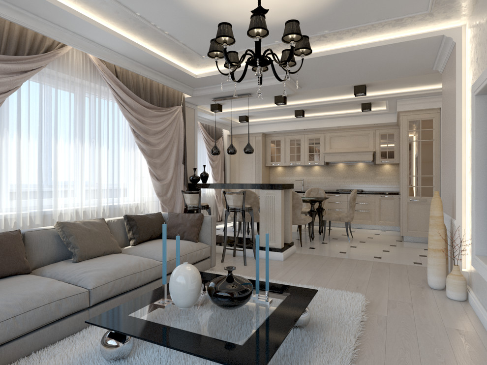 Проект квартиры площадью 109 кв. м.