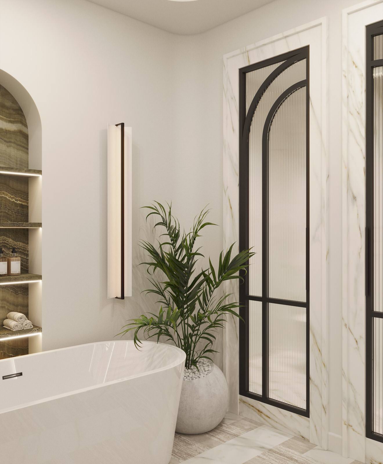 Дизайн-проект квартиры 200м², ЖК Neva Haus