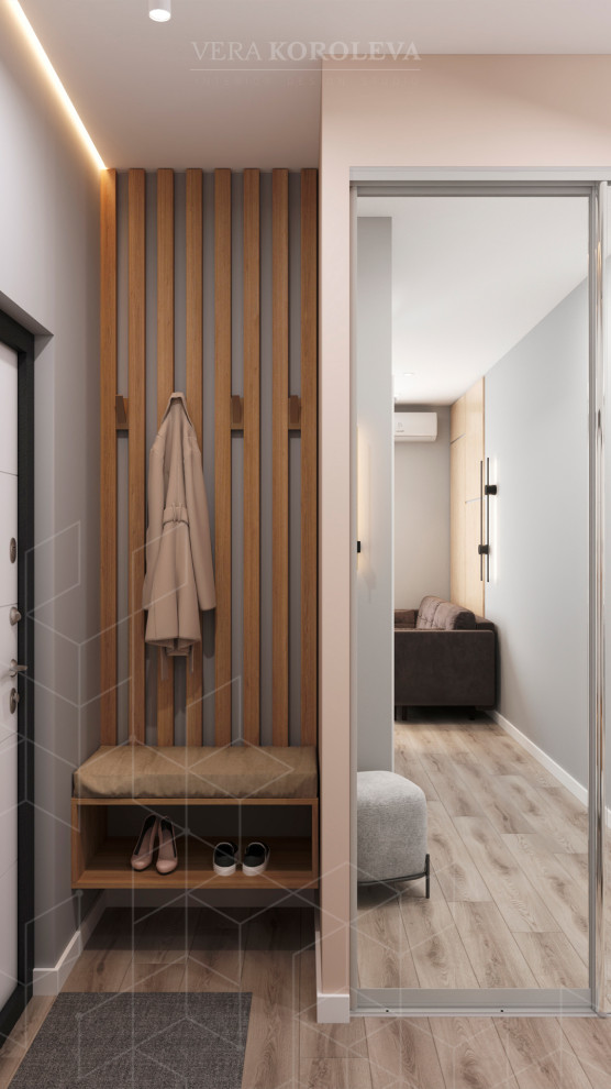 Дизайн-проект двухкомнатной квартиры в современном стиле