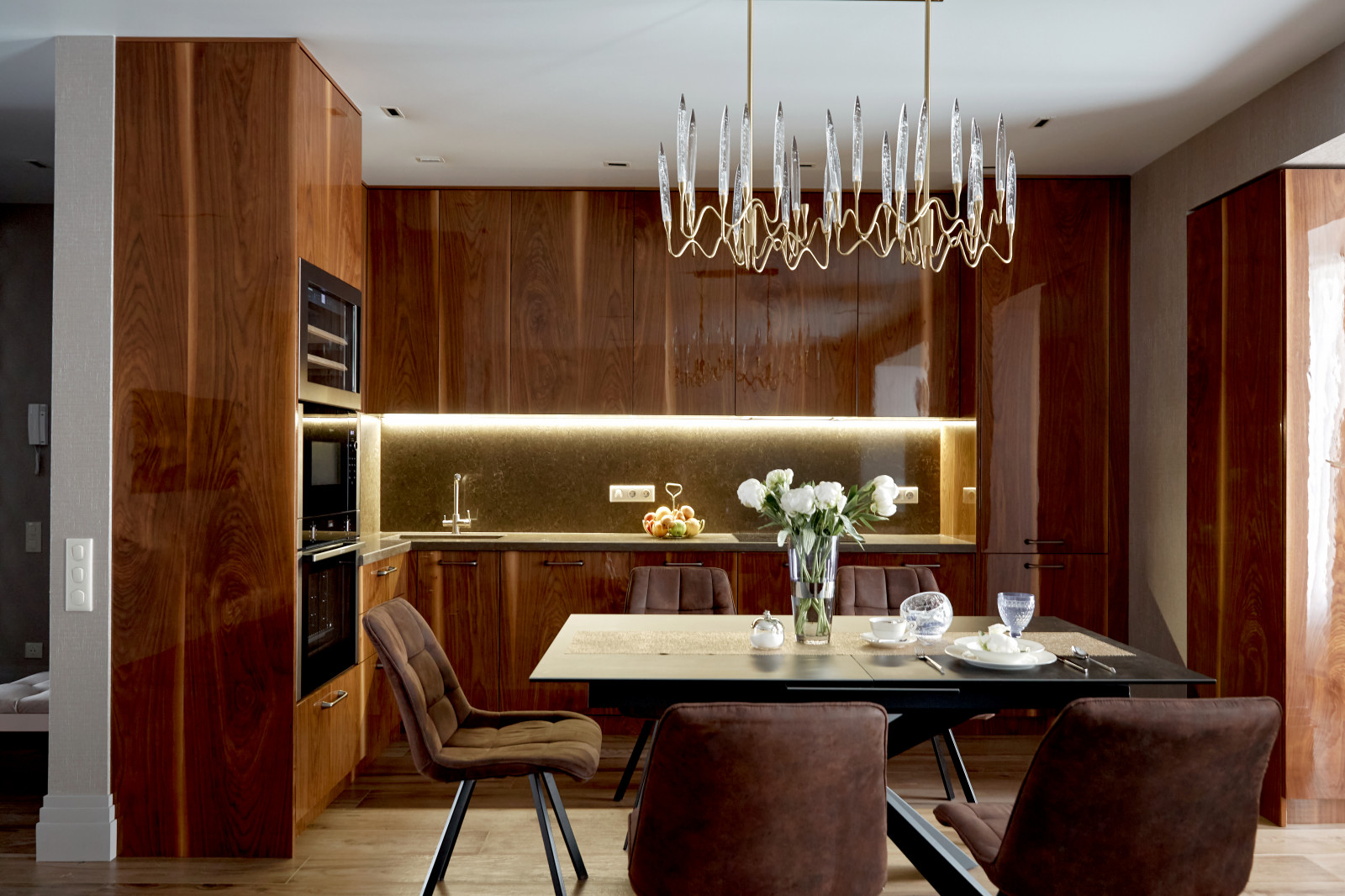 Квартира в пастельных оттенках