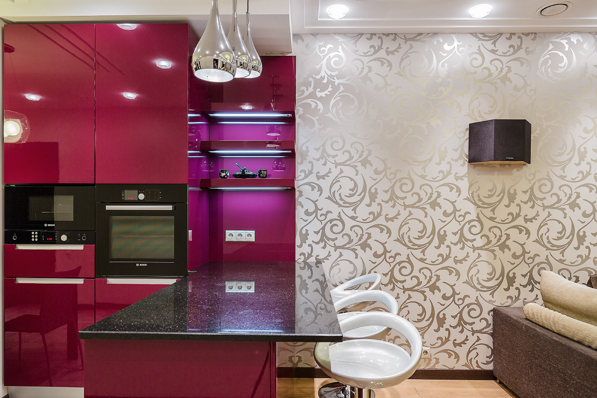 Современная квартира с одной спальней