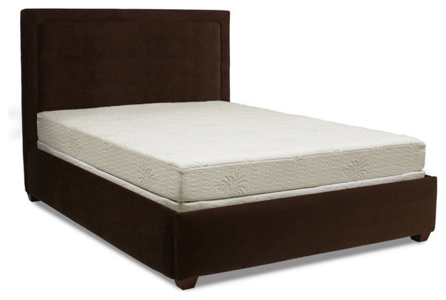 8" Aloe Gel Memory Foam Smooth Top Mattress, Twin