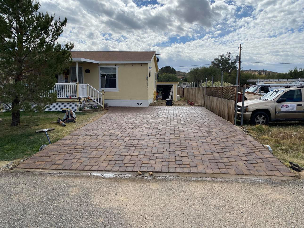 New Paver Driveway