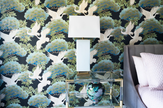 Ashley DeLapp Interior Design eklektisk-sovrum