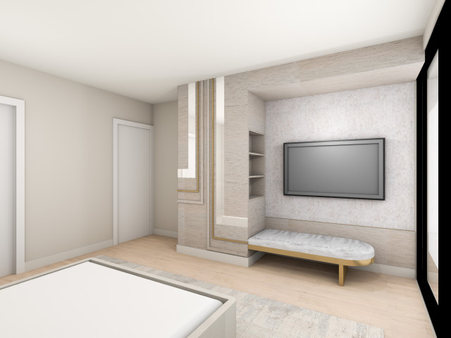 3D Rendering di-transizione-camera-da-letto