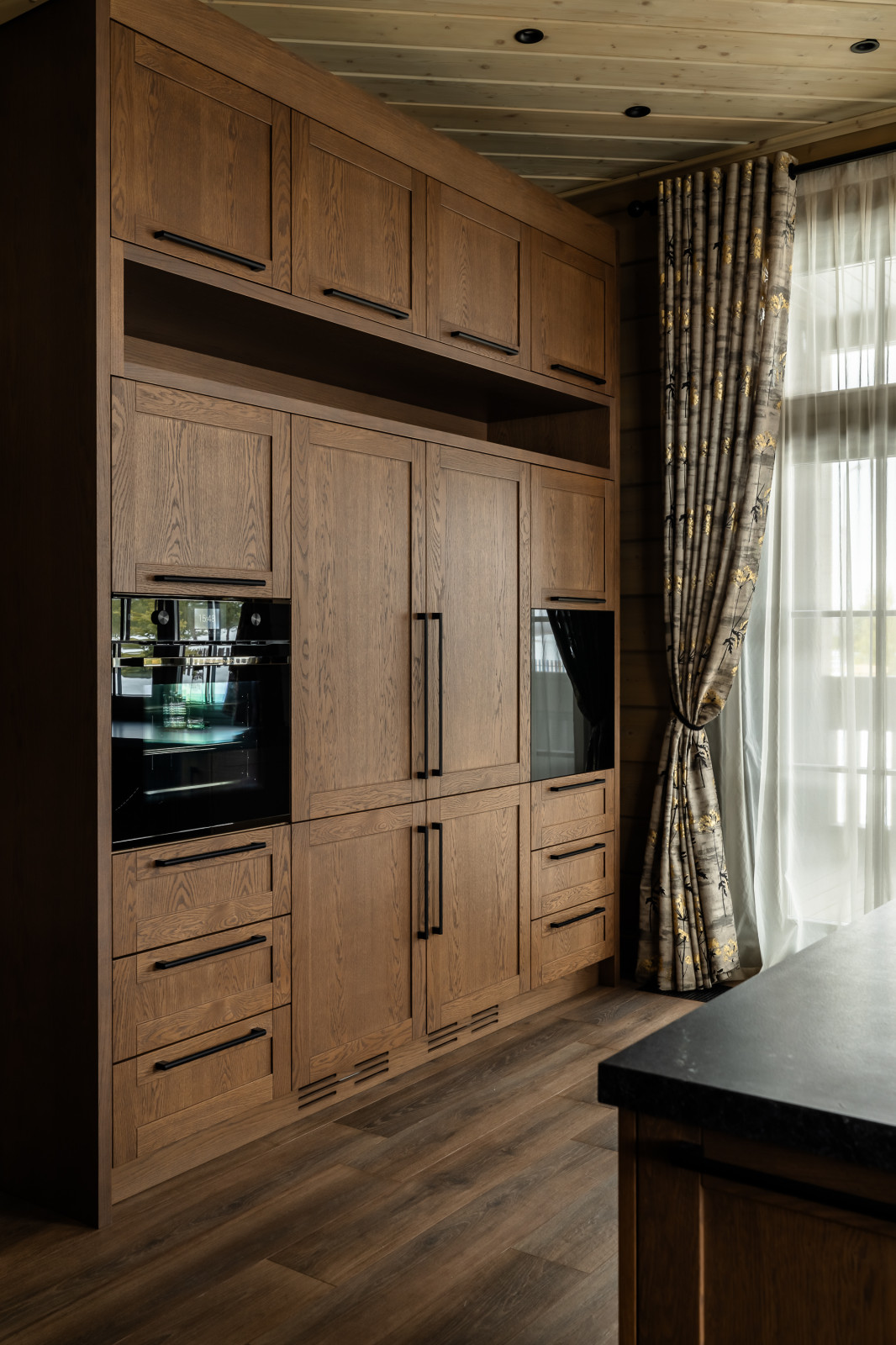 Кухня из массива дуба