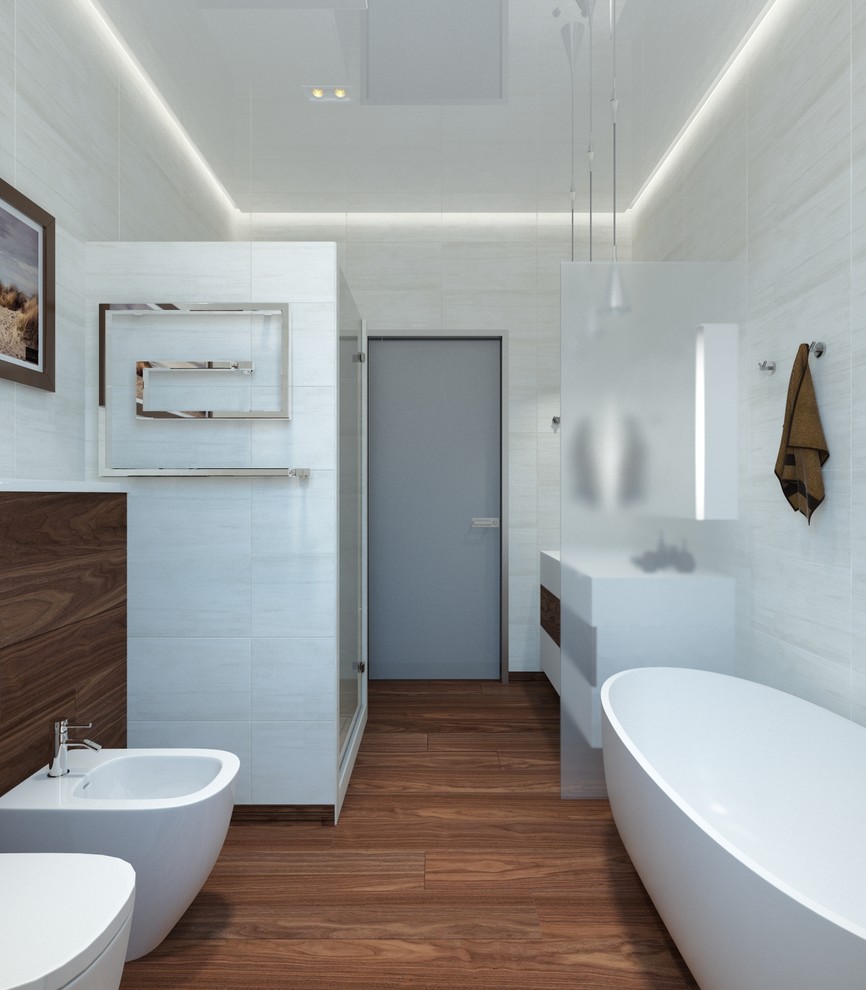 Частный трехэтажный дом