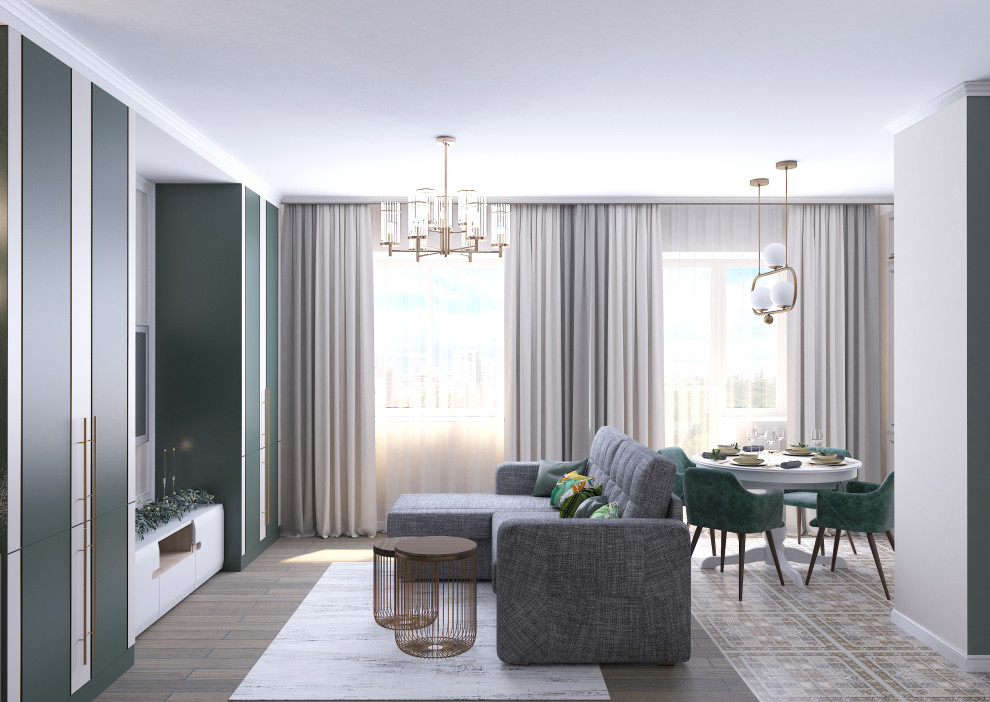 Дизайн квартиры для семейной пары, г. Томск