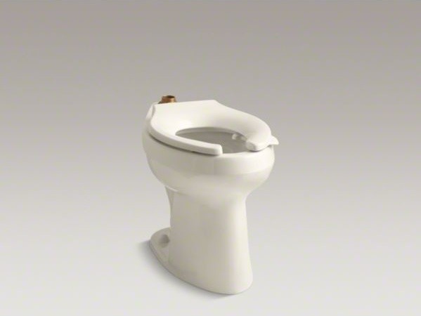 KOHLER Highline(R) 1.6 or 1.28 gpf ADA elongated toilet bowl with bedpan lugs, r