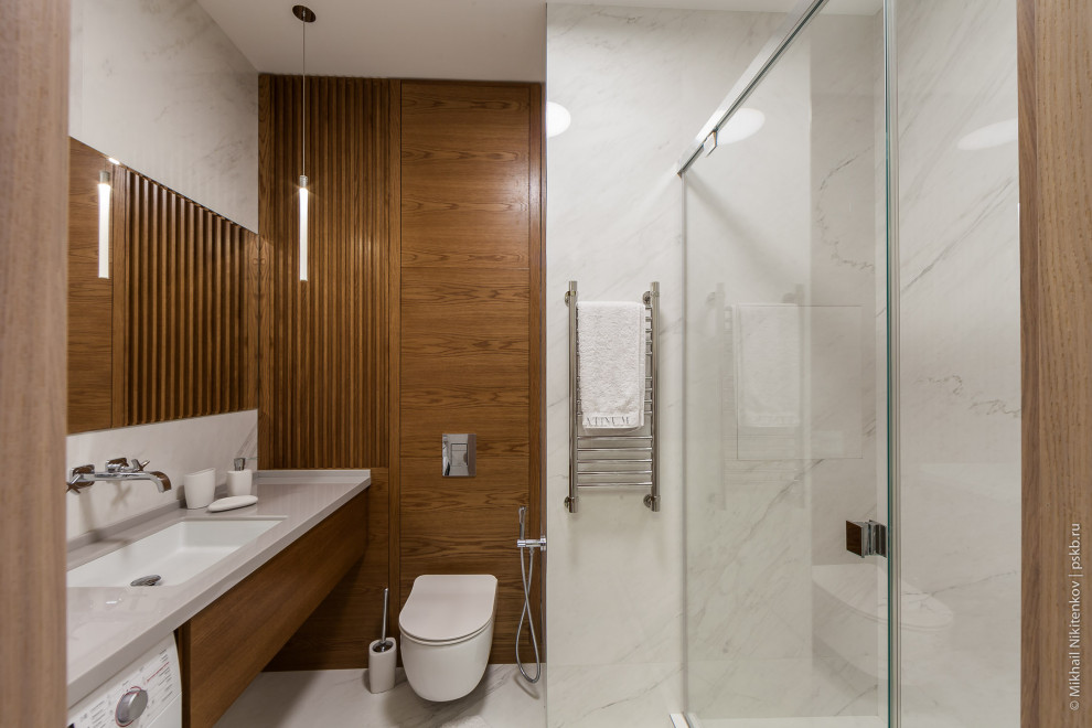 Стеклянная душевая