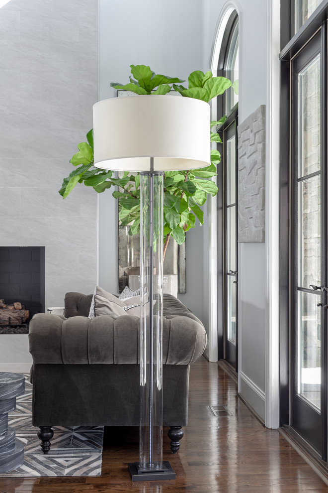Home design - transitional home design idea in Charlotte