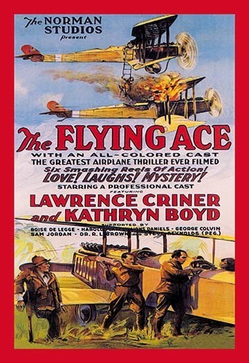Flying Ace Movie Poster- Paper Poster 12" x 18"