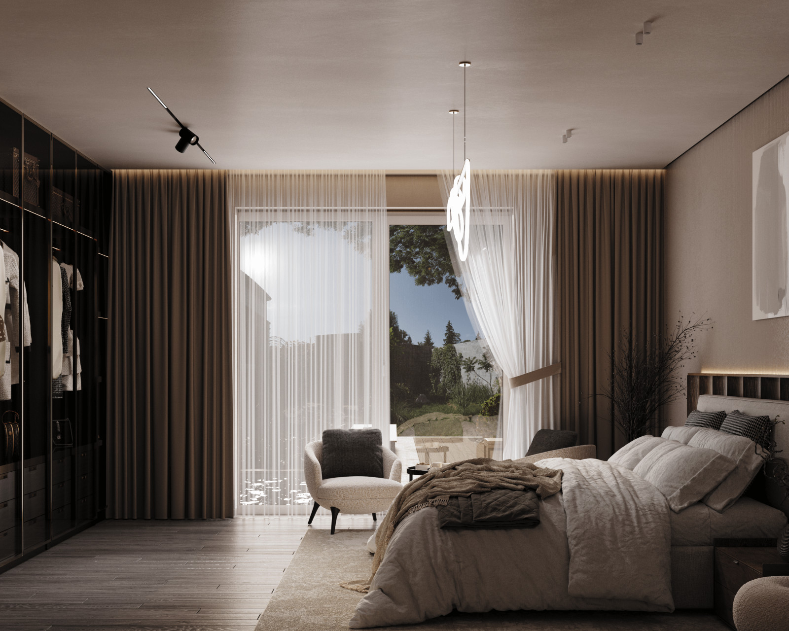 Visualization of bedroom
