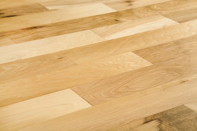 Natural Hickory Handsed 5, Hickory Engineered Hardwood Flooring