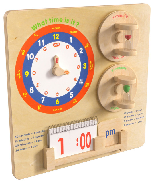Telling Time Steam Board