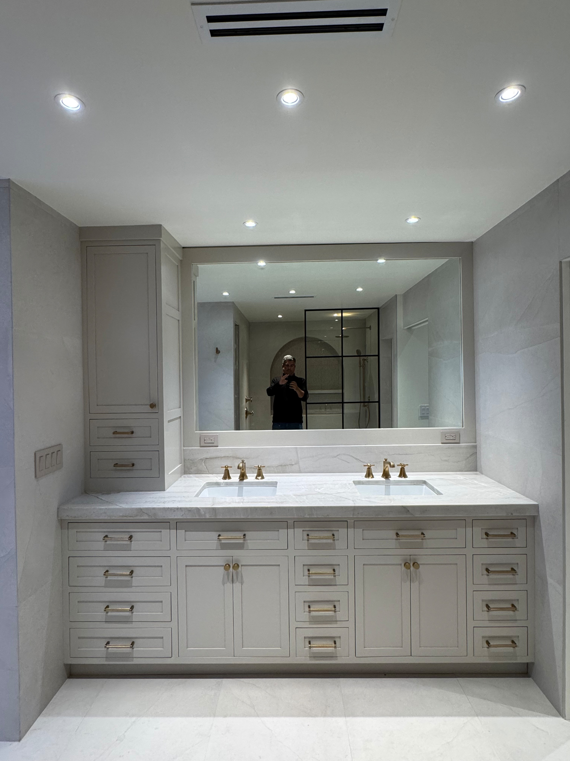 Master Bathroom and Walk in Closet Transformation