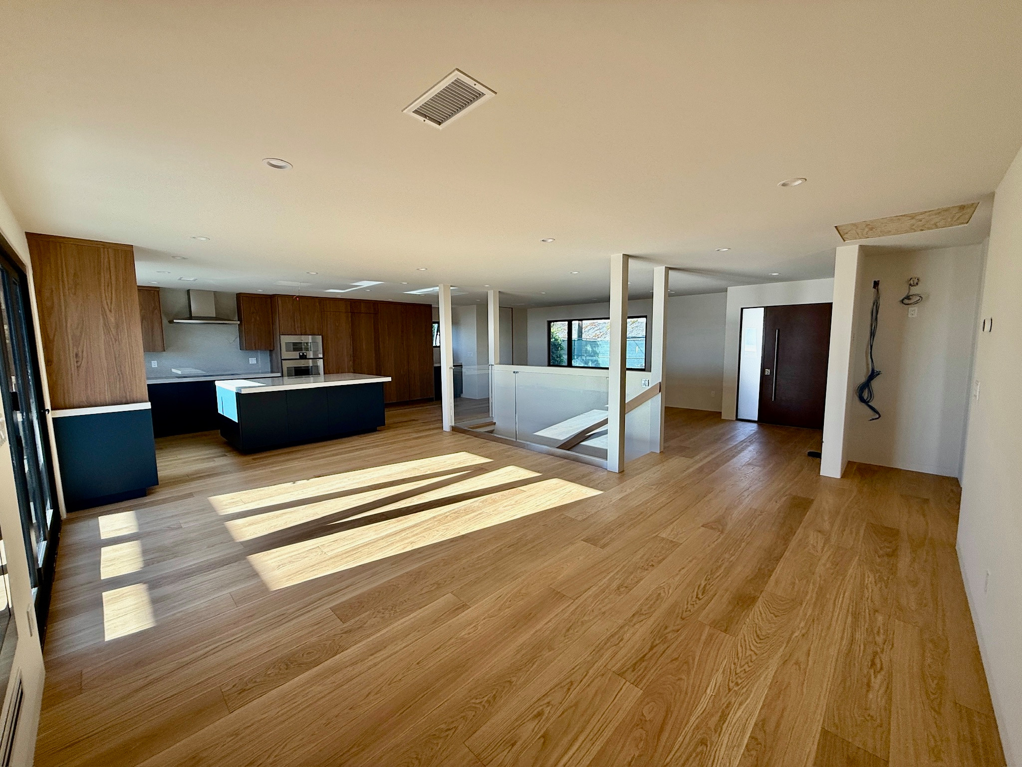 Living Room, Kitchen and Sitting Room