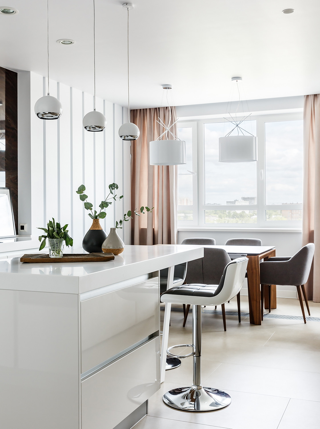 Минималистичная квартира | дизайнер Наталья Кузнецова