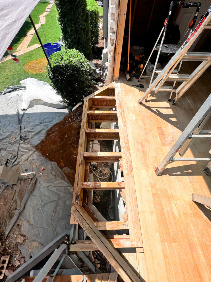 Kitchen Bay Window Remodel Charlotte, NC