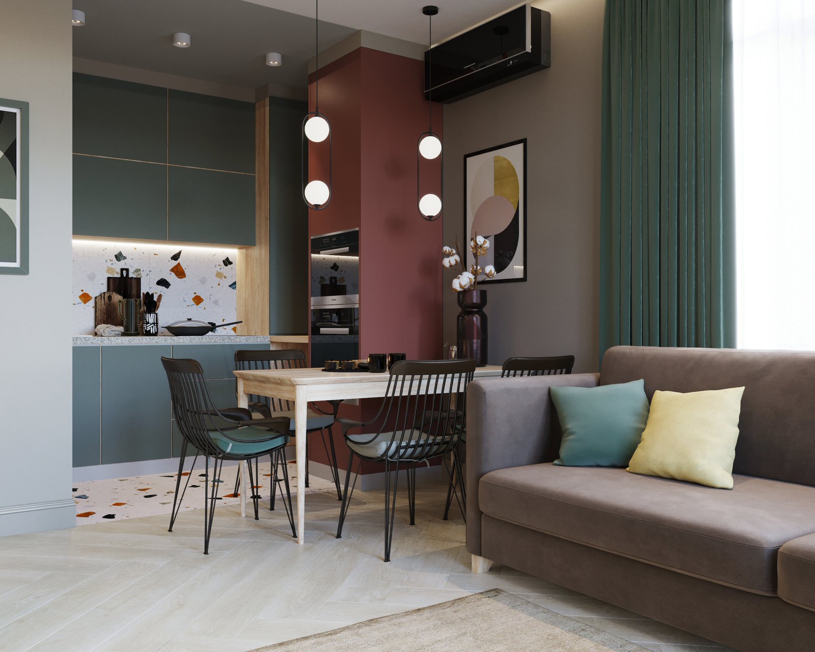 ЖК Атмосфера Цвета земли