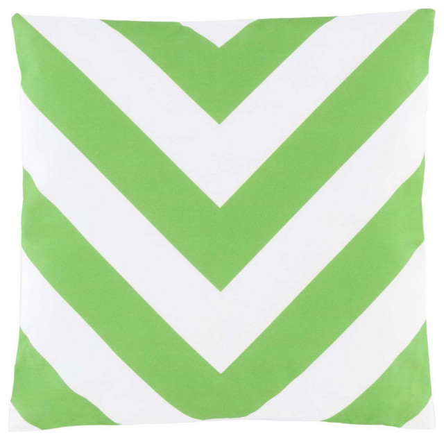 Safavieh Kadyn Outdoor Pillow Green 18" X 18"