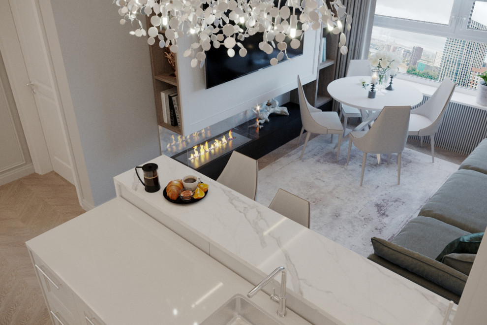 Квартира в современной классике ЖК Сердце столицы