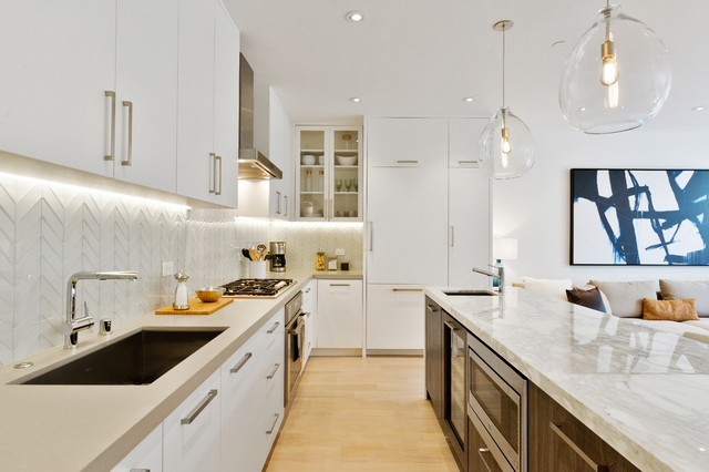 Duboce Park Duplex kueche