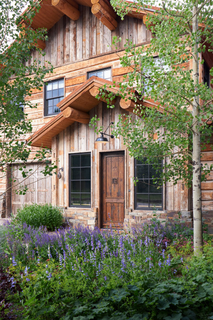 West Fork Draw rustic-house-exterior