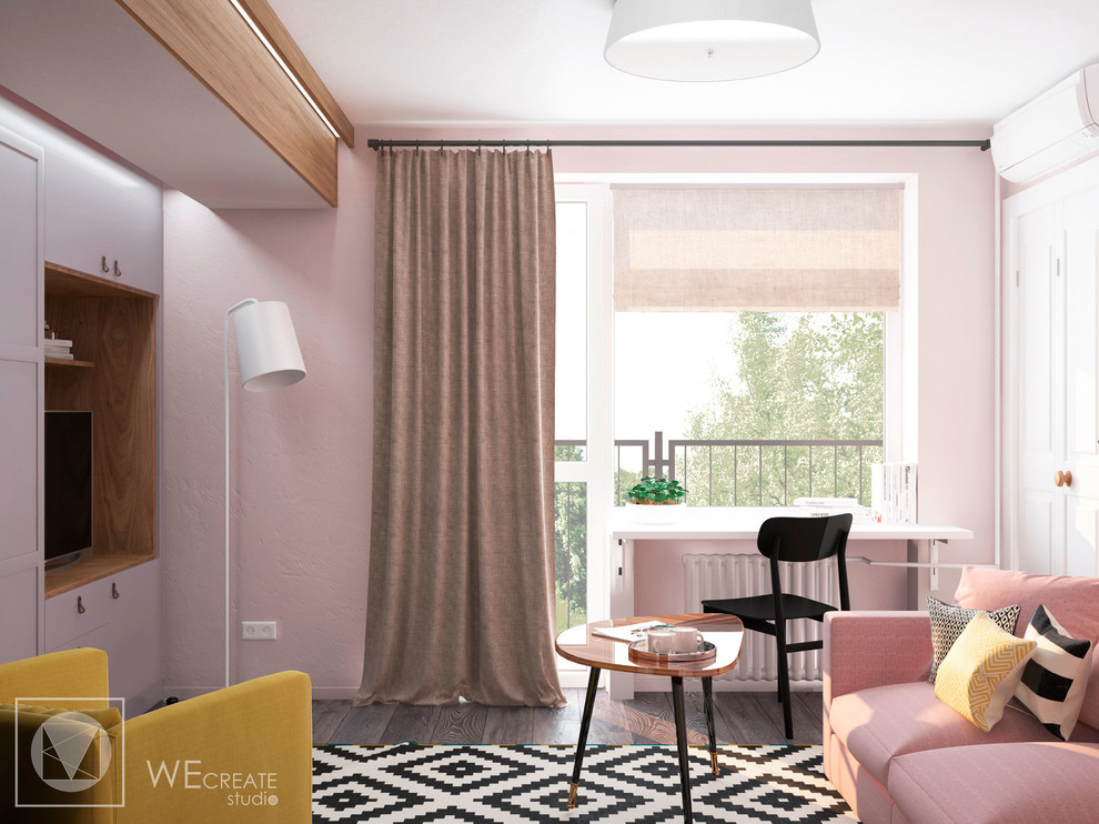 Квартира по пер. Гусятников в ретро-стиле для молодой семейной пары