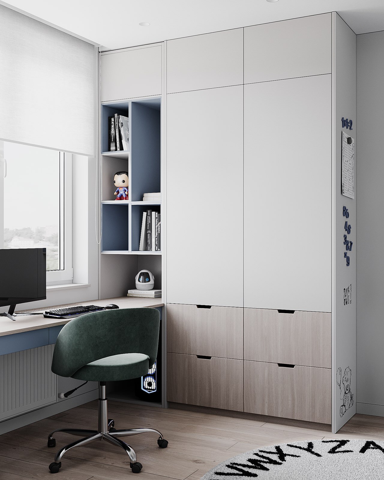 Квартира ЖК Смарт квартал на Октябрьской 81,7 м²