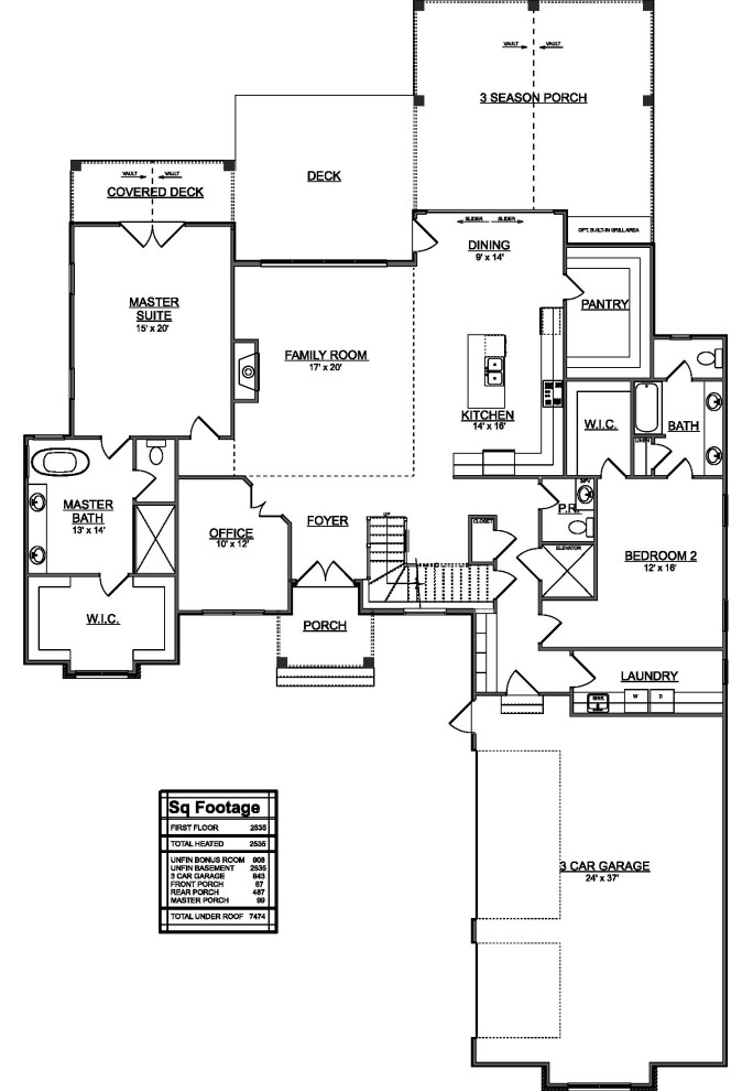 Plan No. 5070