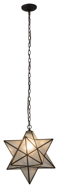 18 Wide Moravian Star Pendant - Mediterranean - Pendant Lighting - by ...
