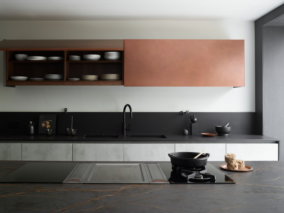 Inspiration for a contemporary kitchen in London.