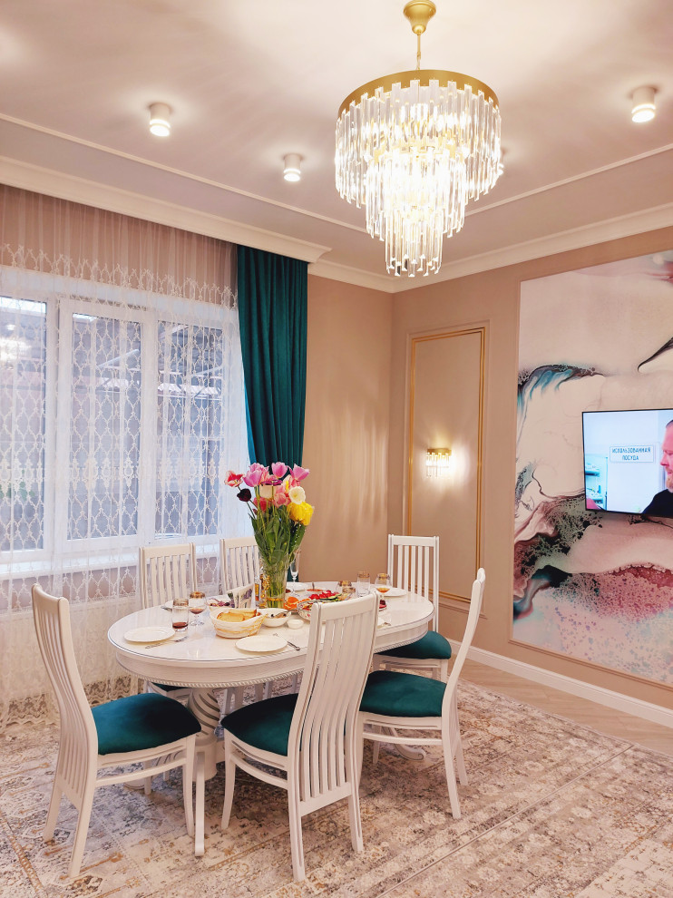 Реализация дизайн-проекта кухни в стиле современной классики