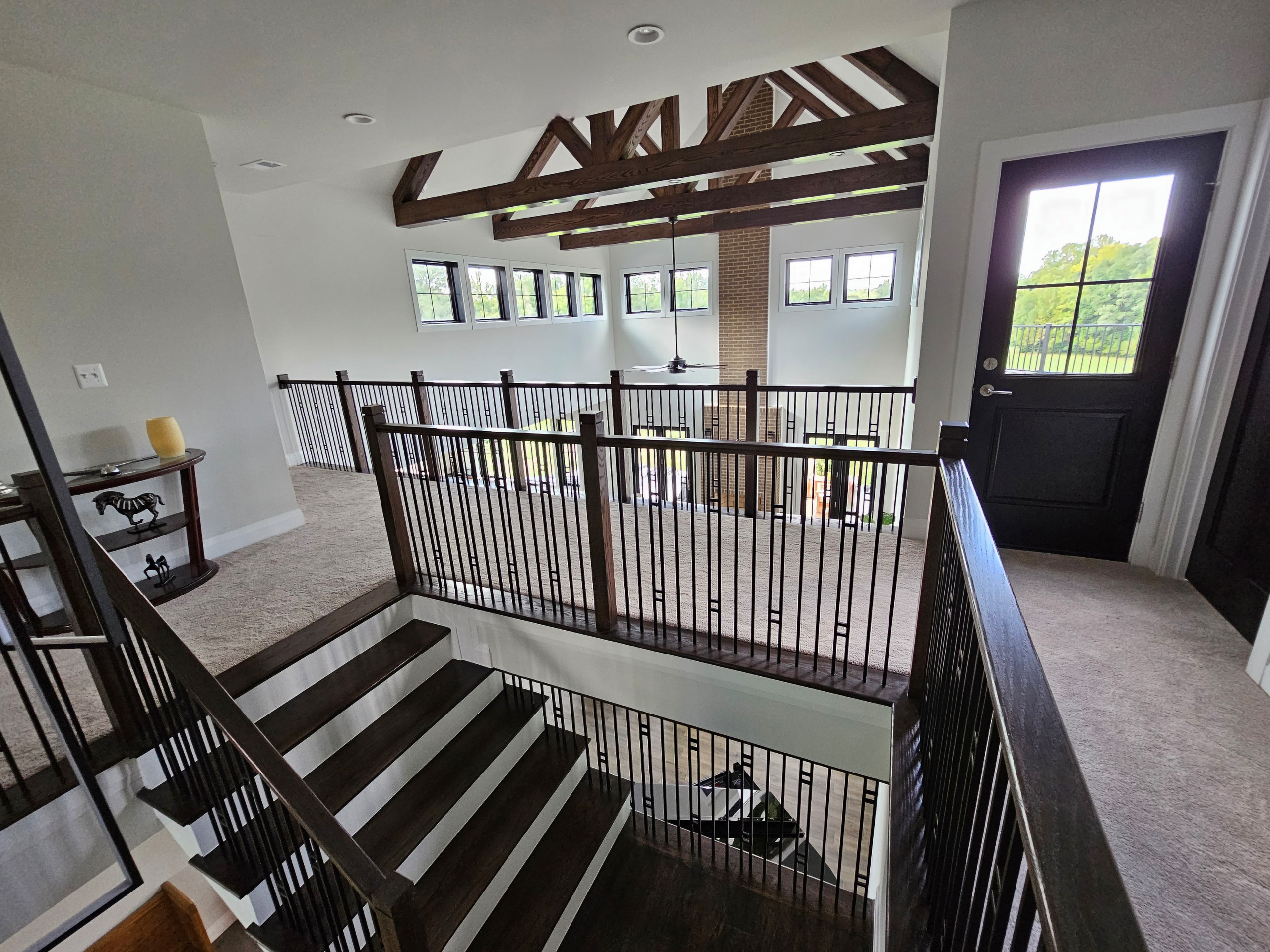 109_Impressive Floating Staircase in Countryside Retreat, Upper Marlboro, MD