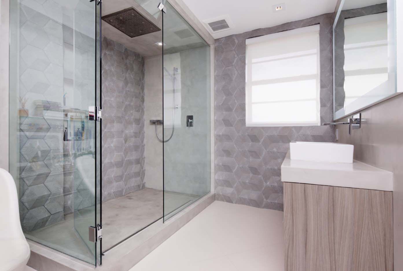 Микроцемент Topciment во влажных помещениях