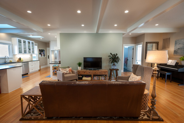 Helman St. contemporary-living-room