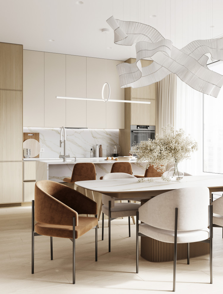 Современный дизайн квартиры в ЖК River Park