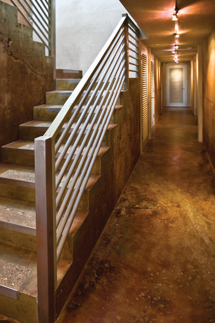 Rockview Interior Floors contemporain-escalier