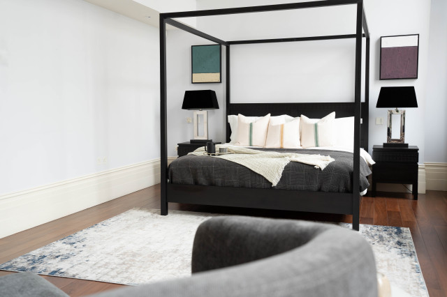 Lancaster gate contemporary-bedroom