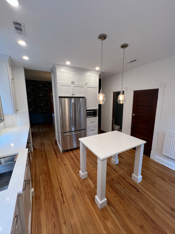 Mt. Pleasant kitchen in NW DC row home