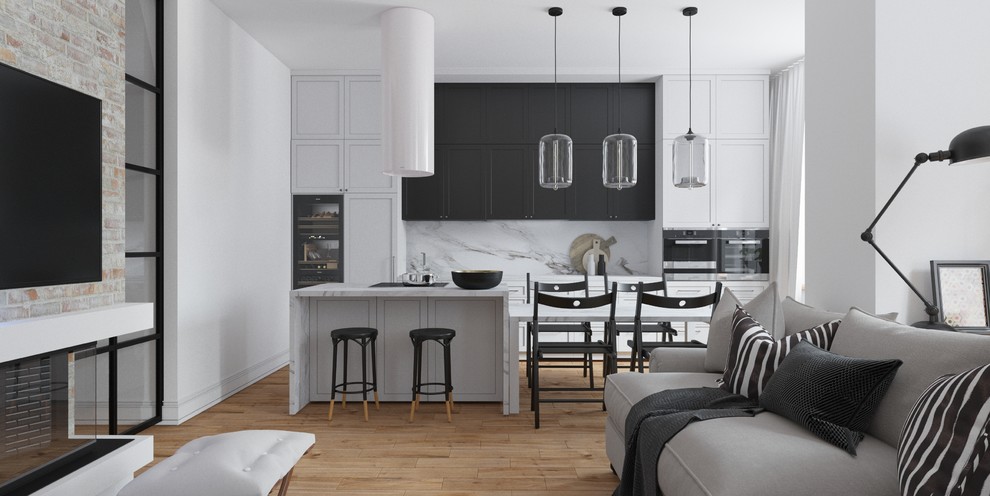 Московская квартира в скандинавском стиле