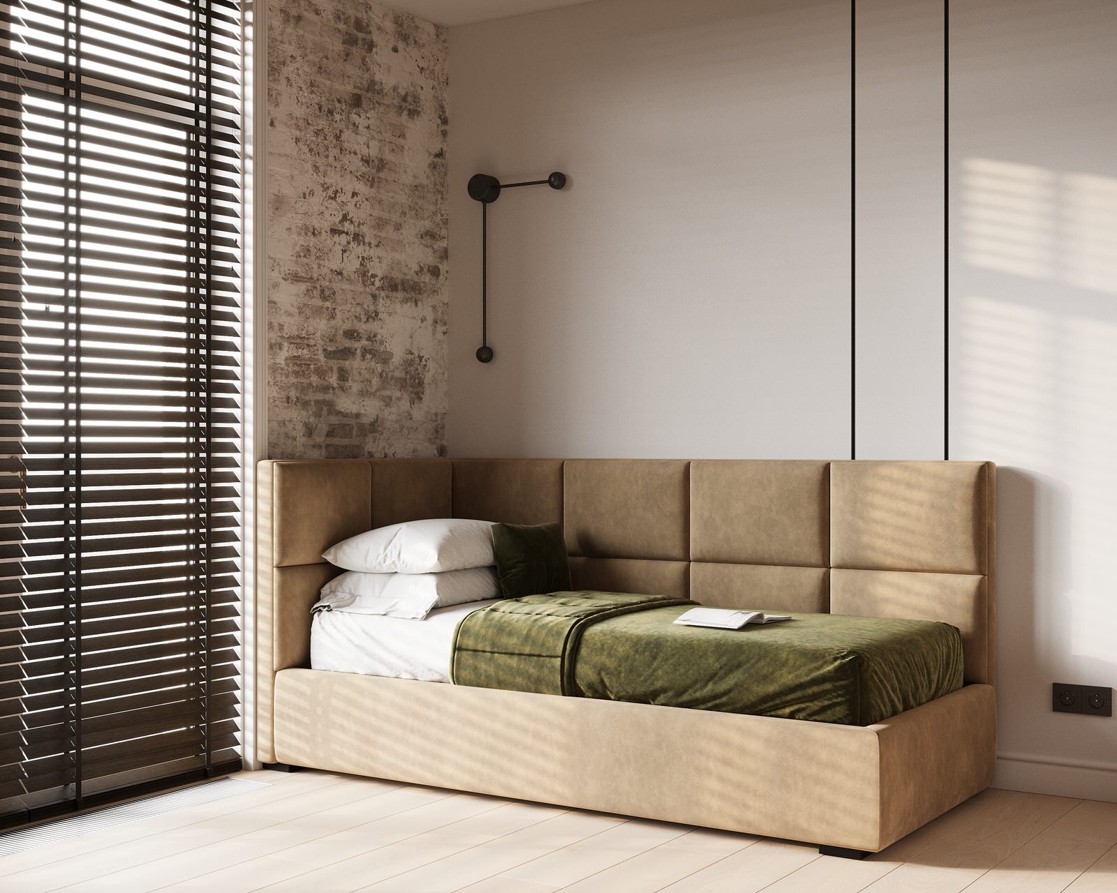 Дизайн-проект квартиры 60 кв.м в  стиле Петербургский Лофт