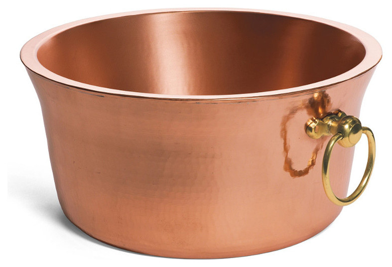 Copper Elegance Beverage Tub